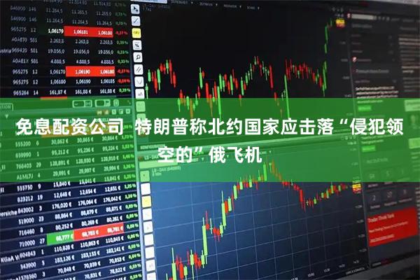 免息配资公司  特朗普称北约国家应击落“侵犯领空的”俄飞机